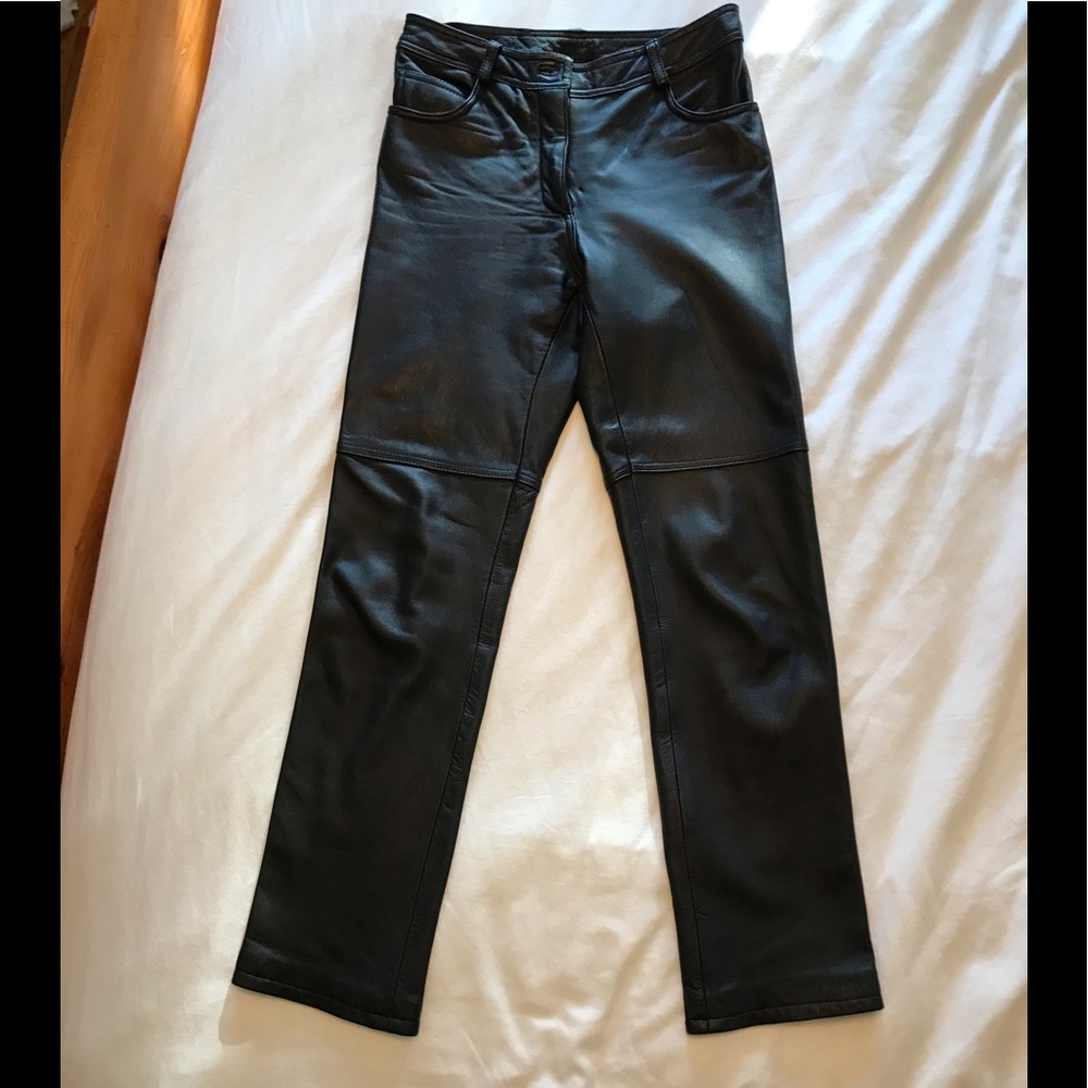 Rampage Leather jeans size 3 (Misses 4)